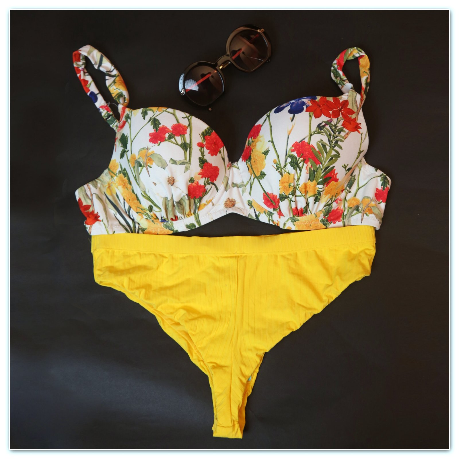 Shiware Sunshine Floral Bikini Set - Image 3