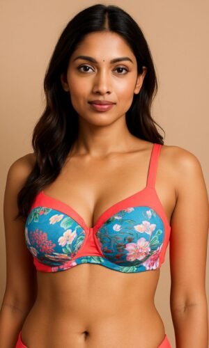Shiware Tropical Bloom Underwired Bikini Top